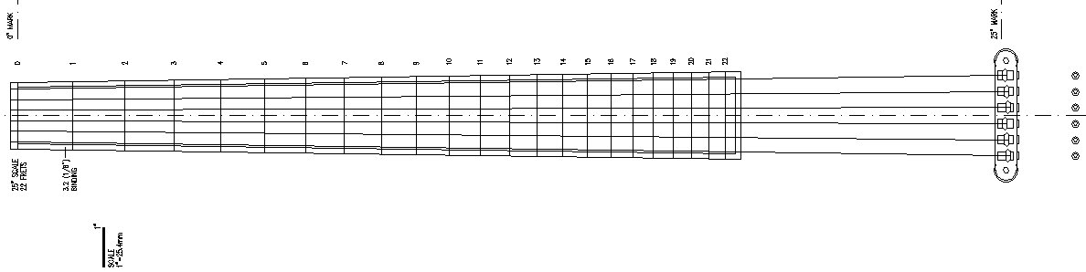 Guitar Neck Diagram