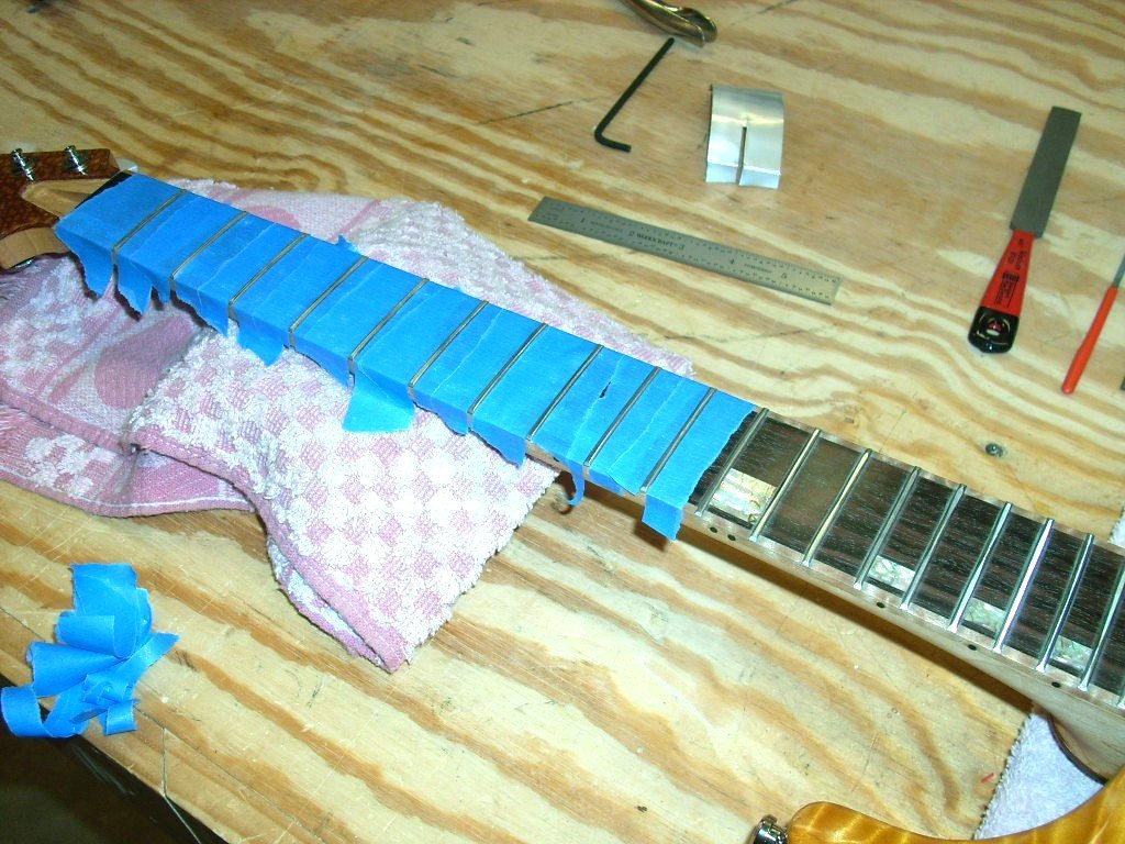 Polishing Guitar Frets Using a Dremel